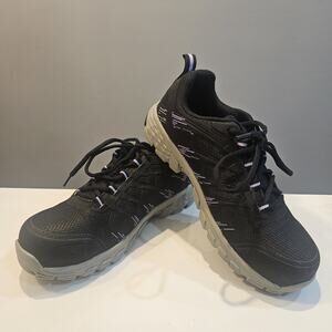 Nautilus Stratus Womens 9 Composite Safety Toe Athletic Work Shoes Black